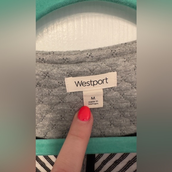Westport quilted Blazer size M - grey - Picture 4 of 8